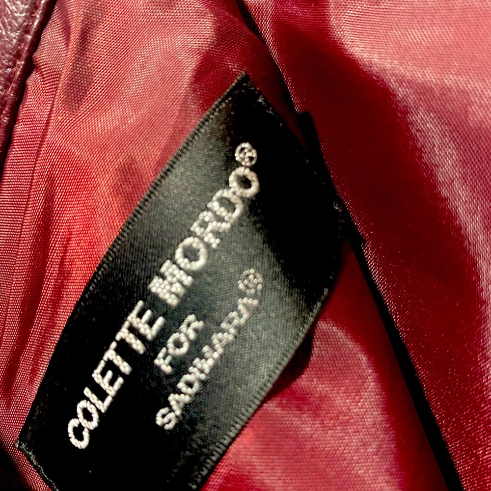 Leather skirt by Colette Mordo